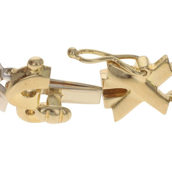 Tiffany & Co. Paloma Picasso Loving Hearts Link Bracelet Sterling 925 Gold 18k main image 2